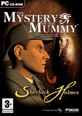 Jeu PC Sherlock Holmes - Le Mystère De La Momie - Version Physique En Très Bon état, Boîte Et Instructions Incluses